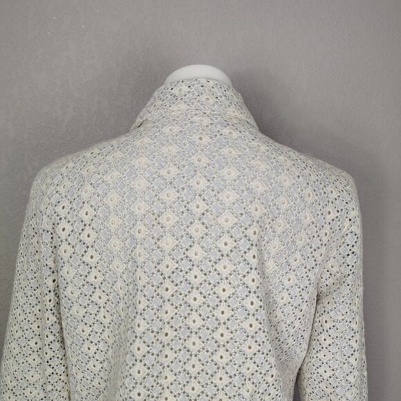 Anthropologie Dolan Left Coast Rossi Eyelet Moto Jacket Size XL - Picture 10 of 16